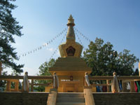 Chanteloube stupa