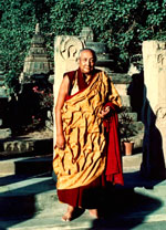Dilgo Khyentse Rinpoche, Bodhgaya, India