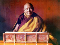 Kyabje Trulshik Rinpoche